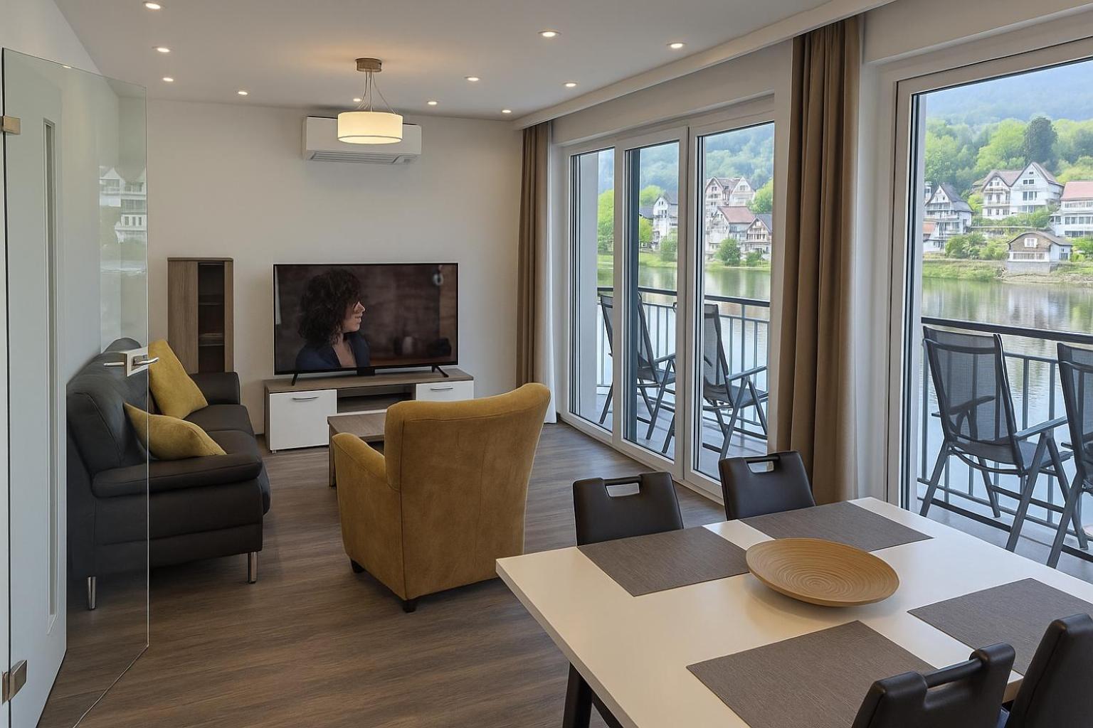 Ferienhaus Moselpromenade Zell Exterior foto